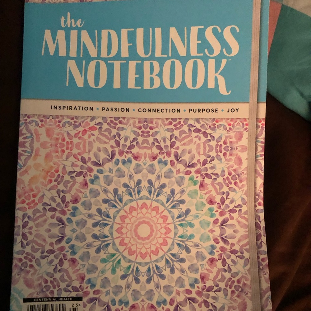 The Mindfulness Notebook with Colorful Mandala Design